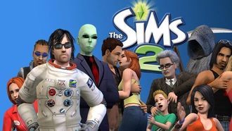 The Sims 2 Mac art