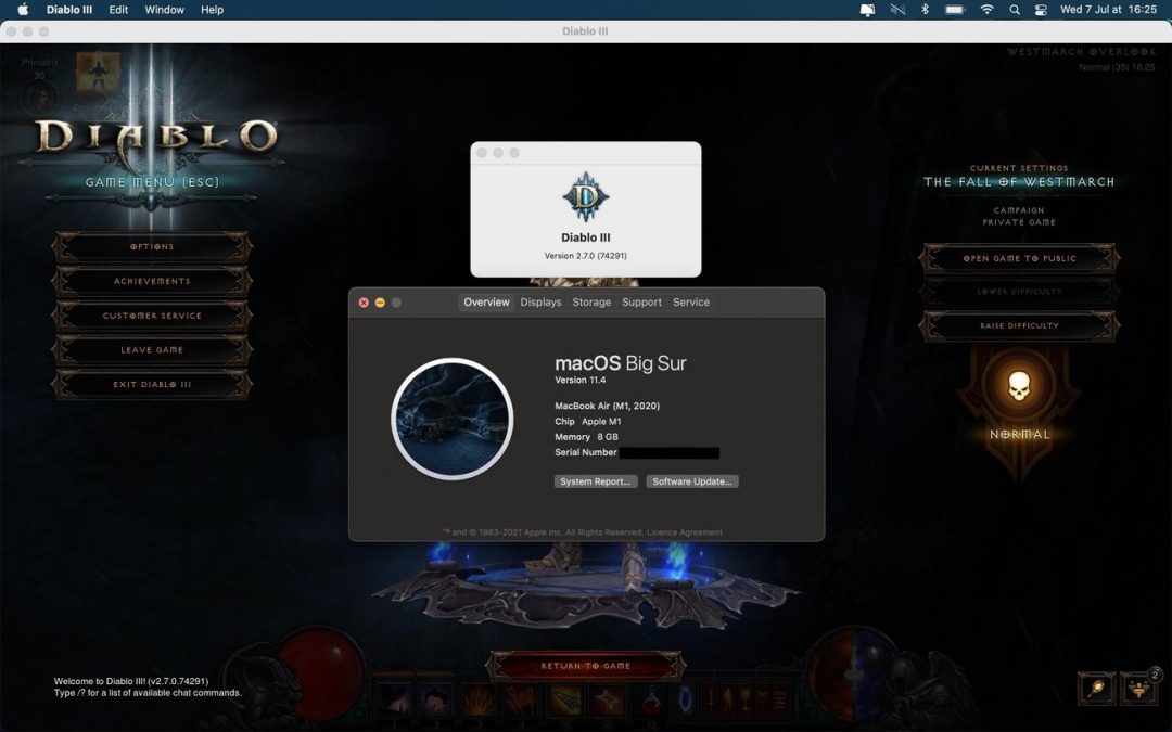 Diablo 3 on M1 Mac Can it run on Apple Silicon Processors?