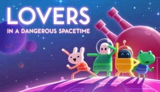 Lovers in a Dangerous Spacetime Mac art