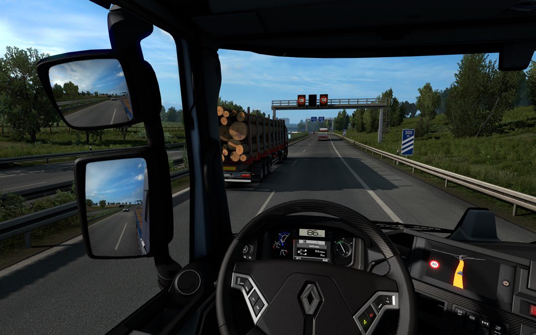 Euro Truck Simulator 2 on M1 Mac: Runs great on macOS