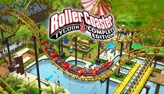 RollerCoaster Tycoon 3 Mac art